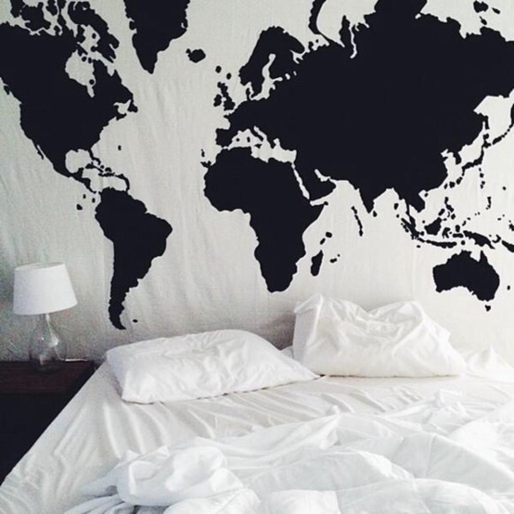 Urban Outfitters World Map Tapestry